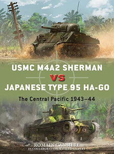 USMC M4A2 Sherman vs Japanese Type 95 Ha-Go 