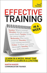 Deliver Great Training Courses In A Week 