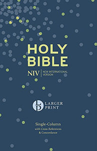 NIV Larger Print Compact Single Column Reference Bible 