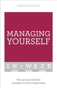 Managing Yourself In A Week 