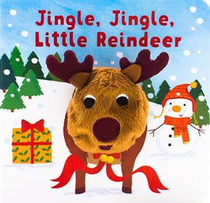 Jingle, Jingle, Little Reindeer Finger Puppet Book 