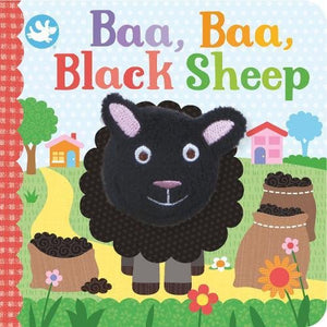 Little Learners Baa, Baa, Black Sheep Finger Puppet Book 