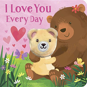 I Love You Every Day Finger Puppet Book 