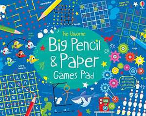 Big Pencil and Paper Games Pad 