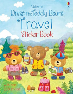 Dress the Teddy Bears Travel Sticker Book 