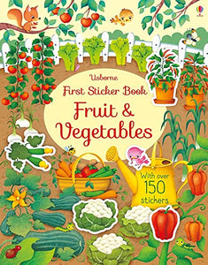 First Sticker Book Fruit and Vegetables 