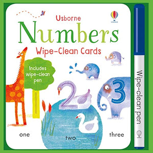 Wipe-clean Number Cards 