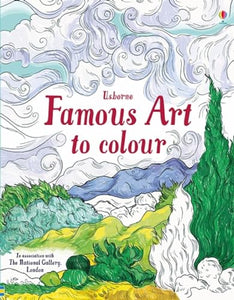 Famous Art to Colour 