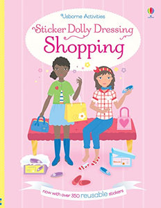 Sticker Dolly Dressing Shopping 