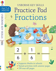 Fractions Practice Pad 7-8 