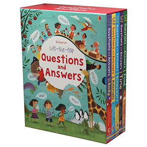 Lift-the-flap Questions and Answers Slipcase x 5 titles 