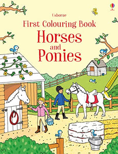 First Colouring Book Horses and Ponies 