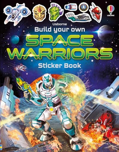 Build Your Own Space Warriors Sticker Book 