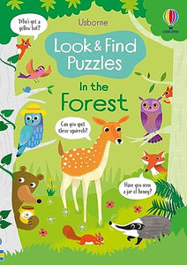 Look and Find Puzzles In the Forest 