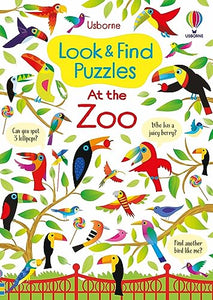 Look and Find Puzzles At the Zoo 