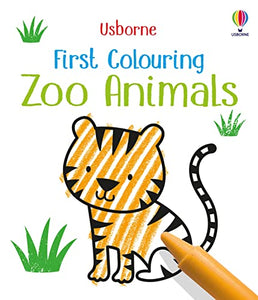 First Colouring Zoo Animals 