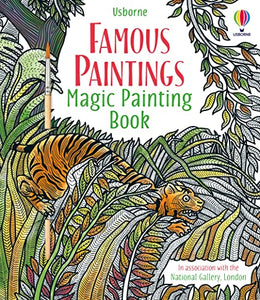 Famous Paintings Magic Painting Book 