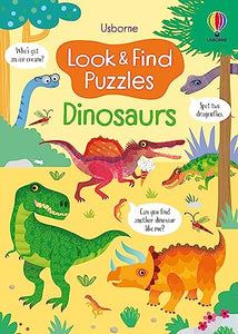 Look and Find Puzzles Dinosaurs 