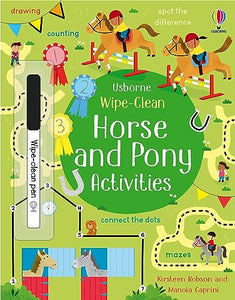 Wipe-Clean Horse and Pony Activities 