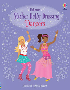 Sticker Dolly Dressing Dancers 