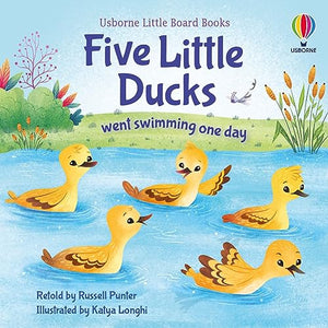 Five little ducks went swimming one day 