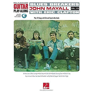 Blues Breakers with John Mayall & Eric Clapton Guitar Play-Along Vol. 176 