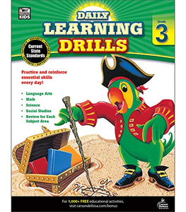 Daily Learning Drills, Grade 3 