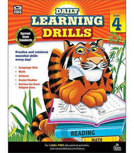 Daily Learning Drills, Grade 4 