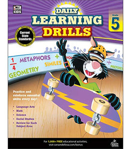 Daily Learning Drills, Grade 5 