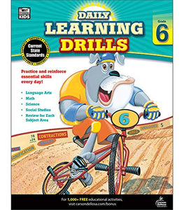 Daily Learning Drills, Grade 6 