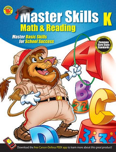 Master Skills Math & Reading Grade K 