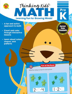 Thinking Kids' Math, Grade Pk 