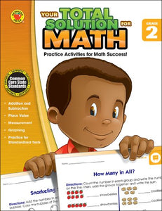 Your Total Solution for Math, Grade 2 