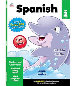 Spanish Workbook, Grade 2 