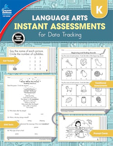 Instant Assessments for Data Tracking, Grade K 