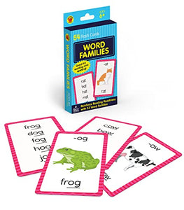 Word Families Flash Cards 