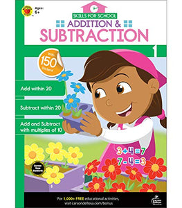 Skills for School Addition & Subtraction, Grade 1 