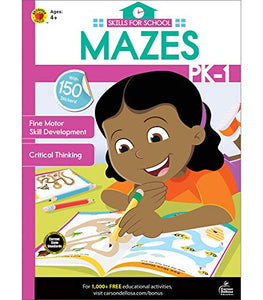 Skills for School Mazes, Grades Pk - 1 