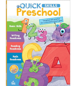 Quick Skills Preschool Workbook 