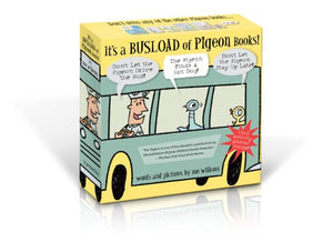 It's a Busload of Pigeon Books!-NEW ISBN 