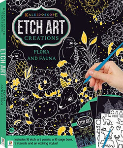 Etch Art Creations Kit: Flora and Fauna 