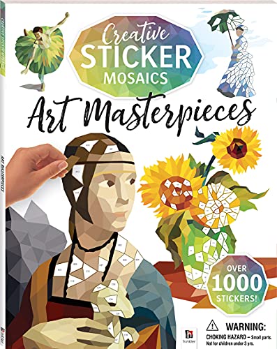 Creative Sticker Mosaics Art Masterpieces