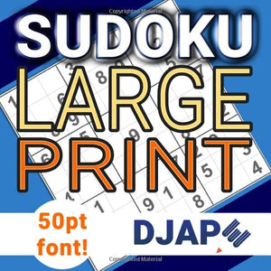 Sudoku Large Print: 150 puzzles in 50pt font! (Large Print Sudoku Books) 