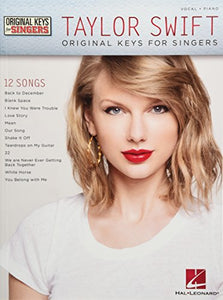 Taylor Swift - Original Keys for Singers 