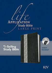 Life Application Study Bible KJV, Large Print, Tutone 