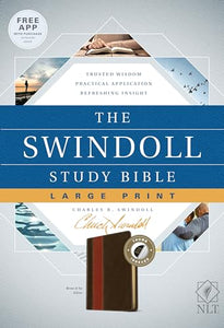 The Swindoll Study Bible NLT, Large Print 