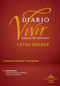 Biblia de estudio del diario vivir RVR60, letra grande 