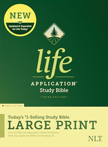 NLT Life Application Study Bible, Third Edition, Large Print 