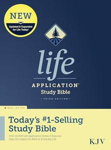 KJV Life Application Study Bible, Third Edition, Red Letter 