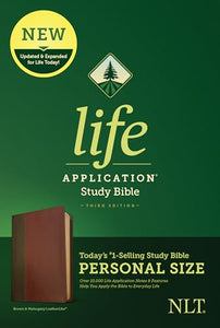 NLT Life Application Study Bible, Third Edition, Brown 